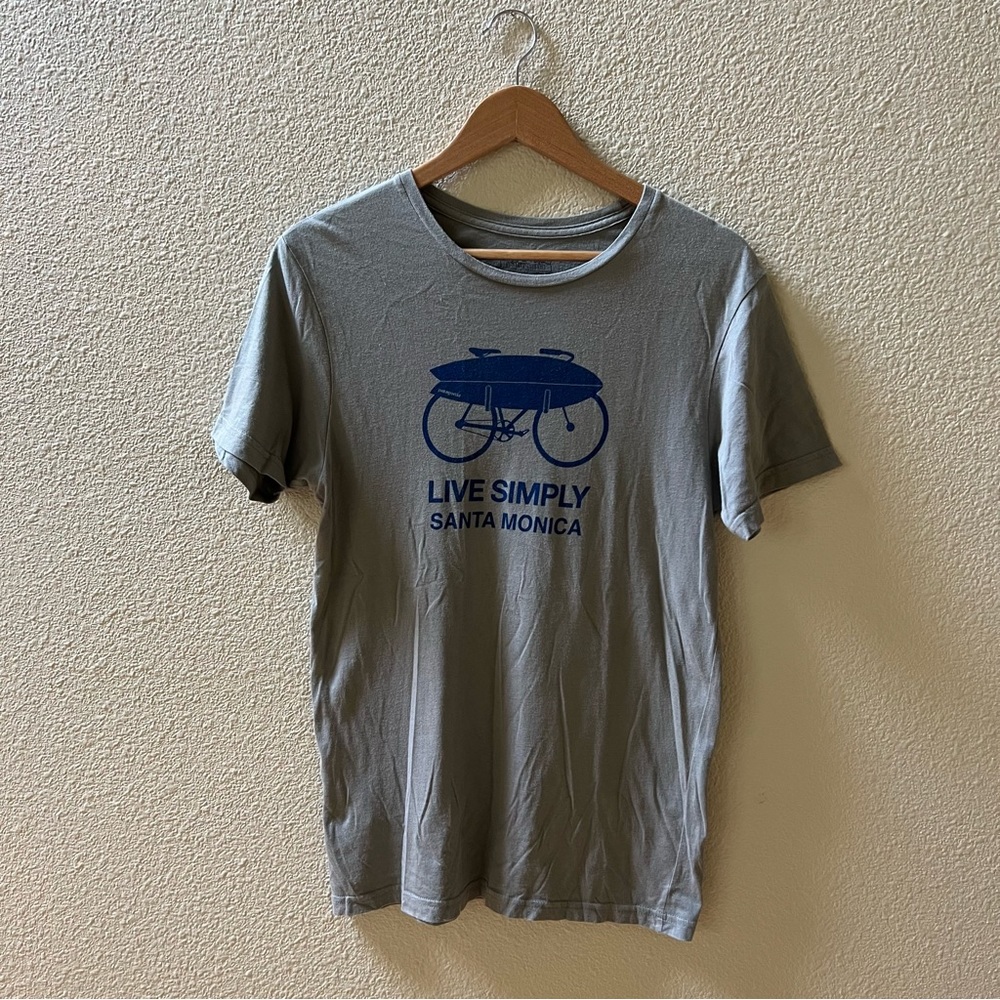 RARE Patagonia Live Simply Santa Monica Tee